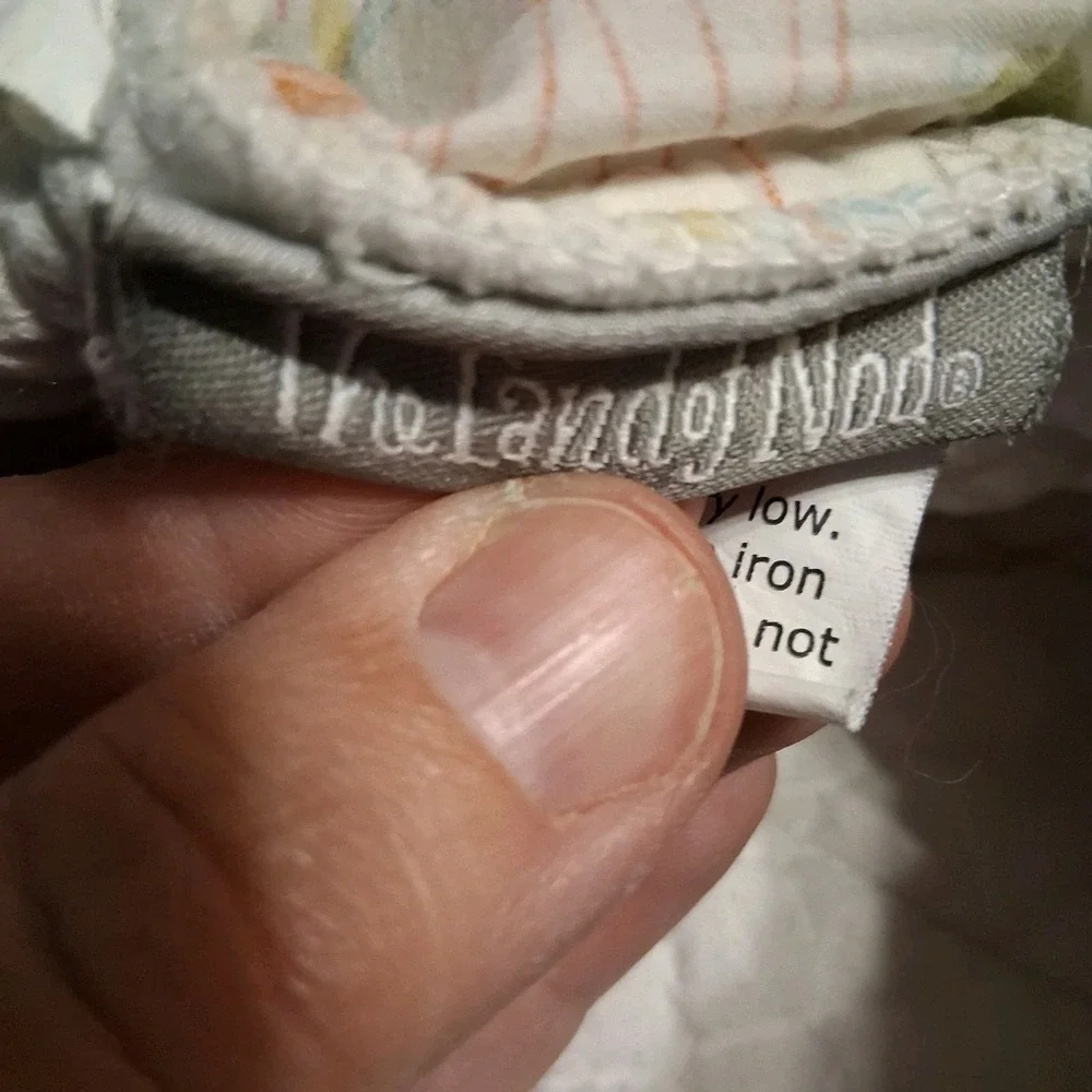 Land Of Nod Nature Trail Changer Cover AOP EUC Lot Of‎ 2